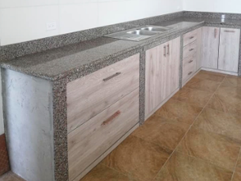 Meson Marmol Gris Madera Ecuador