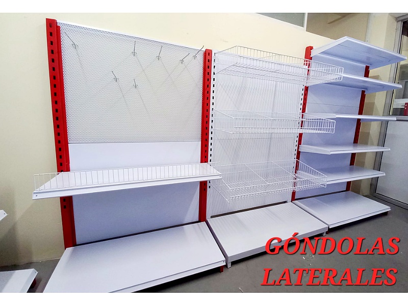 GÓNDOLAS LATERALES REGULABLE REFORZADA ECUADOR