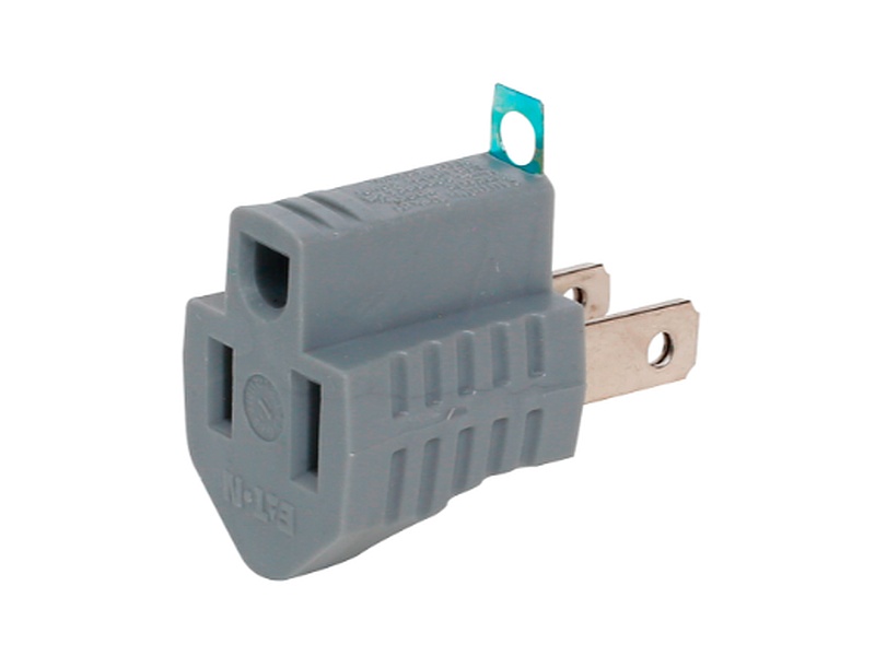 ADAPTADOR COOPER DE 3 PATAS A 2. 15A, 125V COD: ADA0020 - ECUADOR