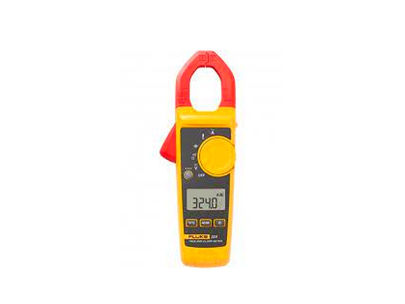 AMPERIMETRO DE GANCHO 400A AC TRUE RM C/TEMP MOD: FLUKE-324 - ECUADOR