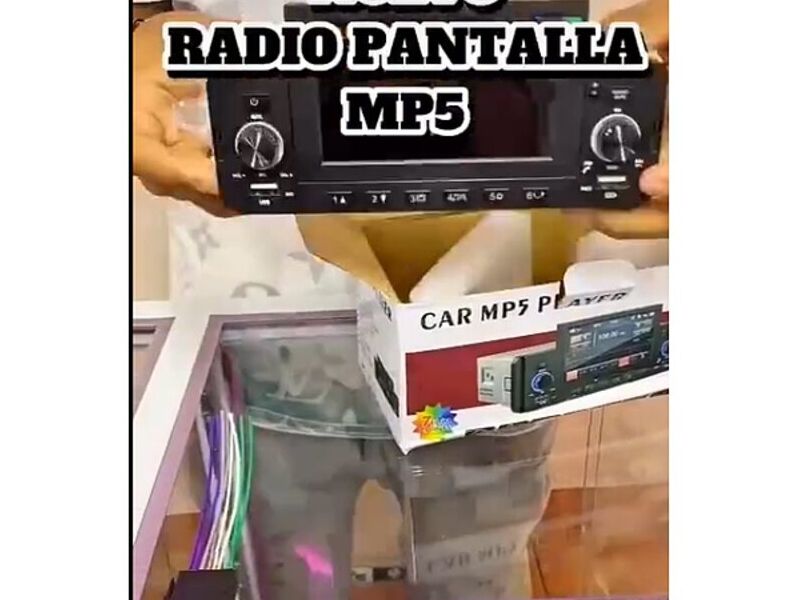 Radio pantalla MP5 Quito