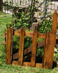 Puerta de madera de jardín Ecuador