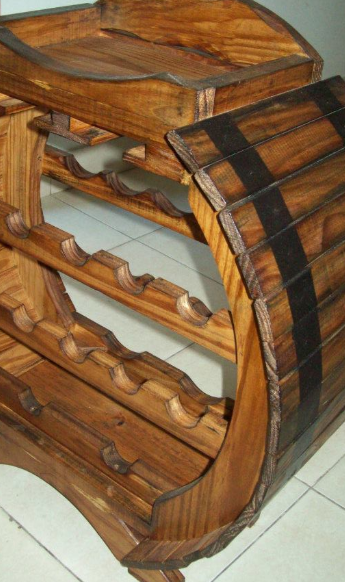 Estantería de madera Ecuador