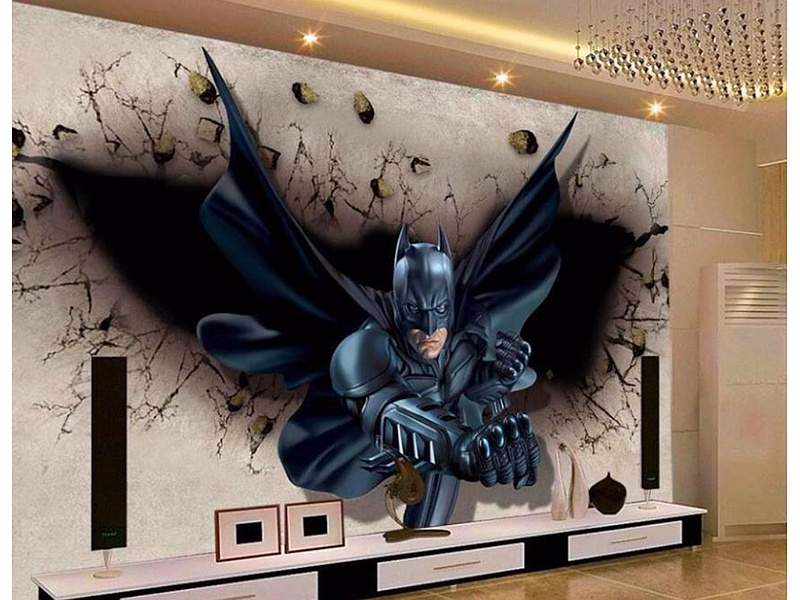 PARED BATMAN 3D GUAYAQUIL