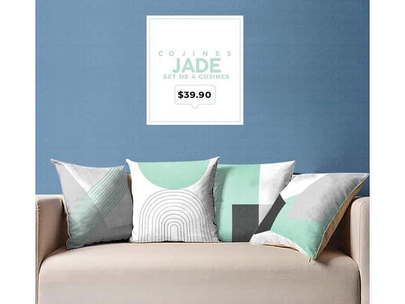 Cojines Jade Loja Decoración Hogar