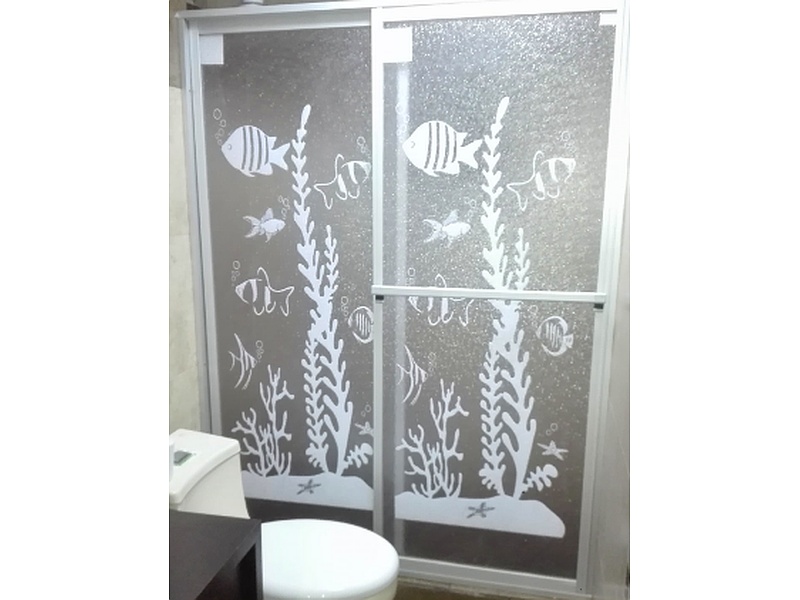 Puerta corrediza de baño Quito