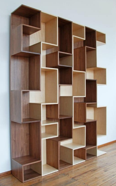 Estantería madera Orellana BRIKO Rustic