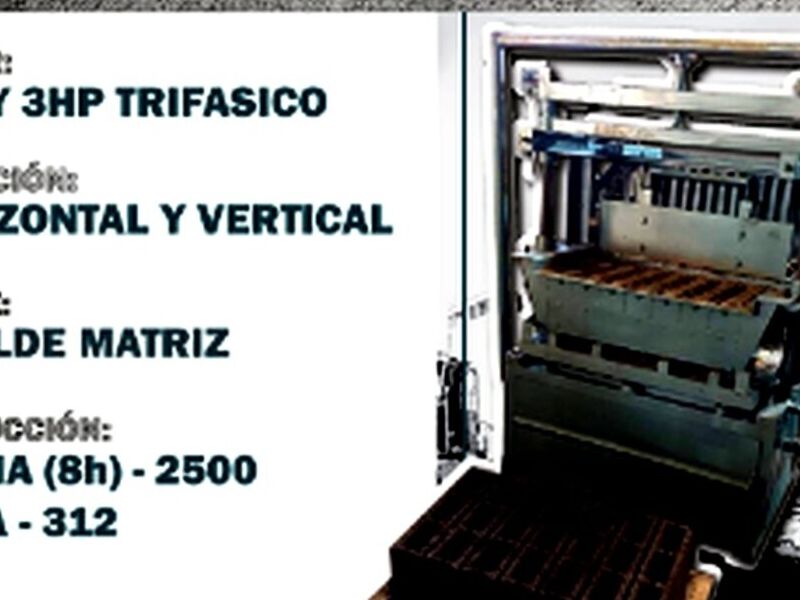 Maquina vibro prensadora  Ambato