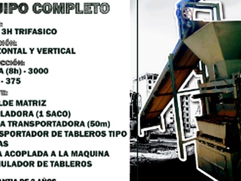 Maquina Bloquera Ambato