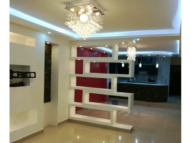 Techo de gypsum diseño moderno Quito 