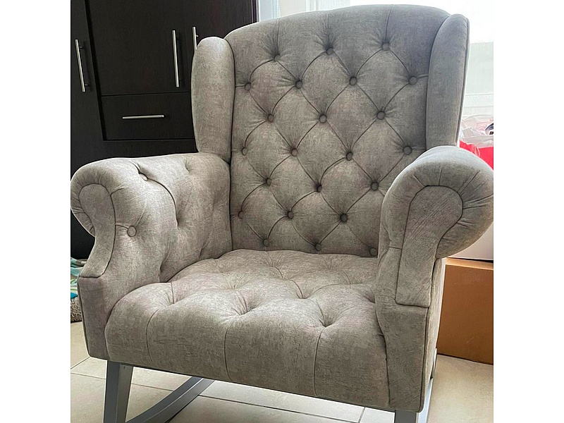 Silla Elegante Gris Ecuador