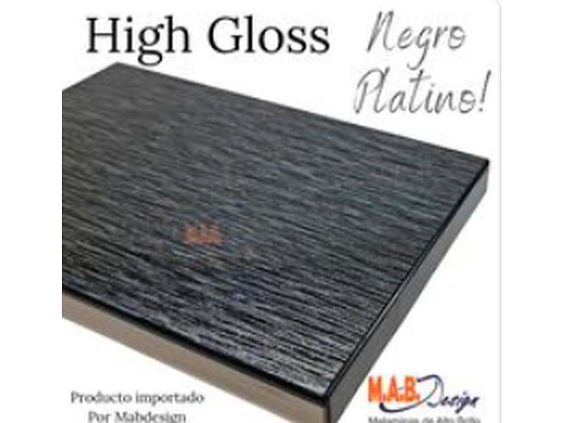 High Gloss Negro Planito Ecuador
