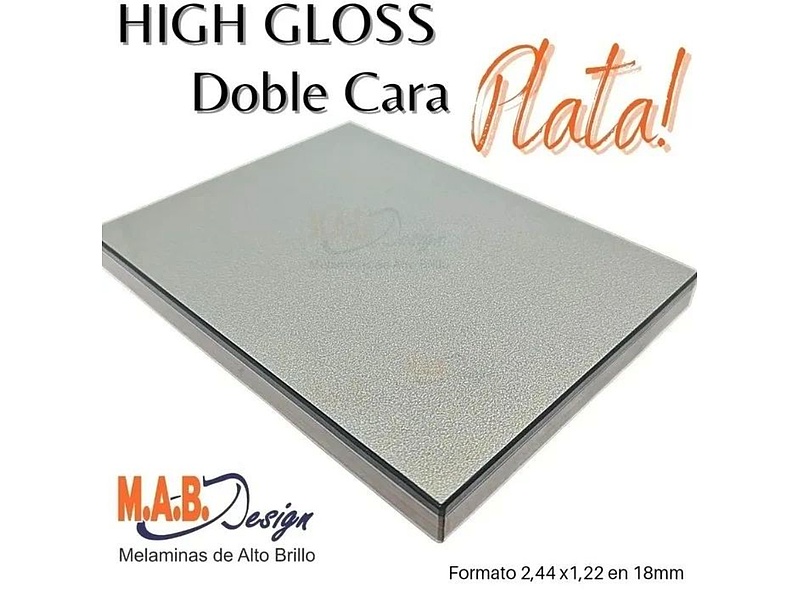 High Gloss Doble Cara Guayaquil