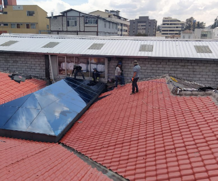 Mantenimiento de cubiertas Ecuador