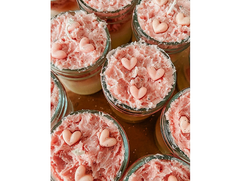 Velas Decorativas Rosa Ecuador