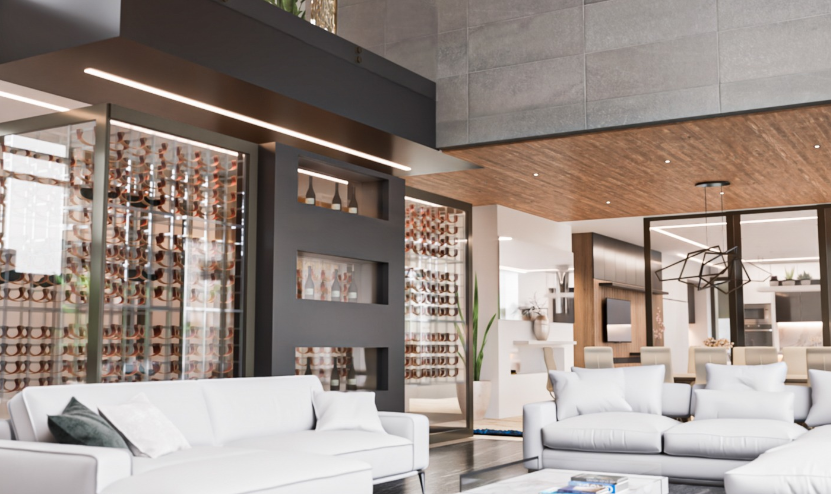 Construccion Casa de Estilo Contemporáneo Ecuador