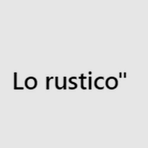 Lo rustico