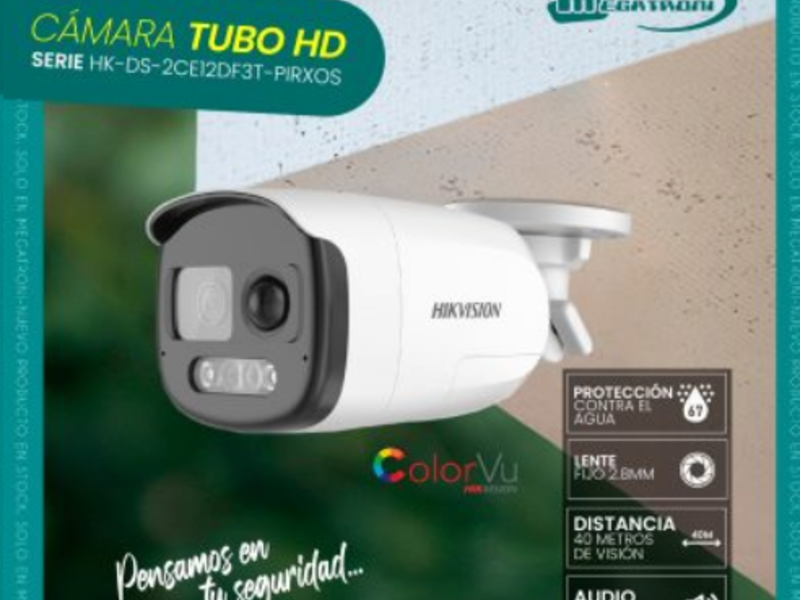 Cámara tubo hd  color Vu ecuador