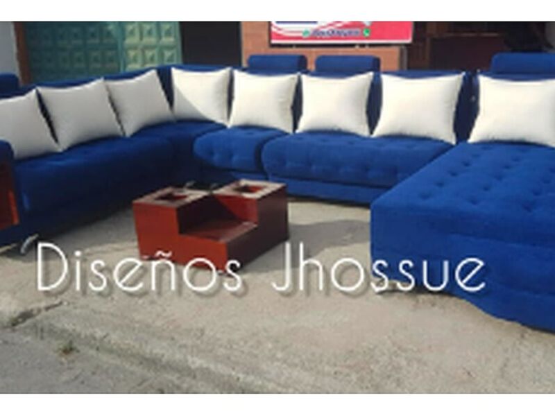 Sofá azul Ecuador