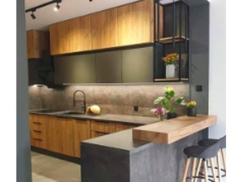 Modulares cocina madera Ecuador