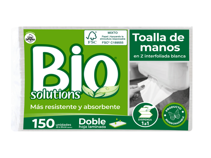 Toalla de Manos en Z