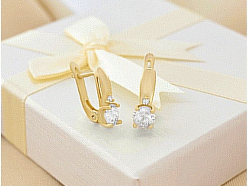 Aretes circón grade y pequeño Quevedo