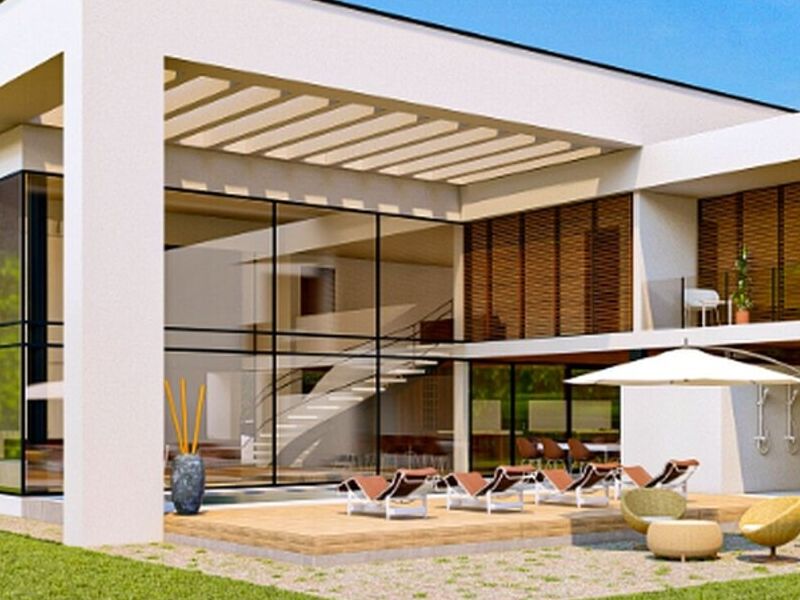 ARQUITECTURA CASA BALCON ECUADOR