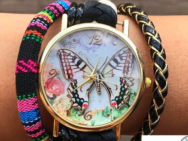 Reloj pulsera mariposa Cuenca