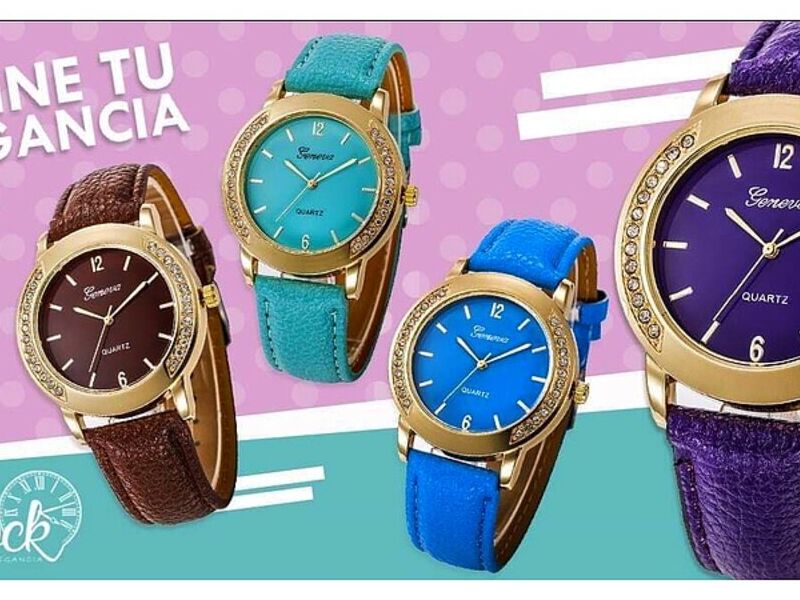 Reloj genova con diamantes Cuenca 