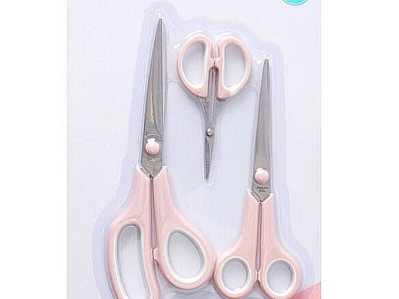 WR pink craft scissors 3pk Quito