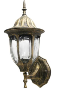 Farol de pared bronce Ecuador