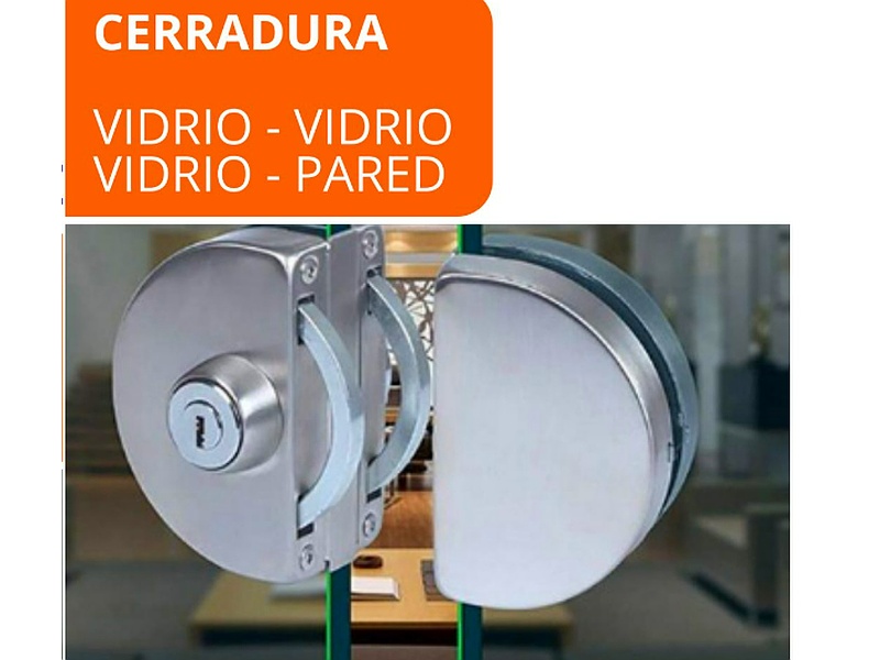 Cerradura vidrio Ecuador Chapeta Vidrios