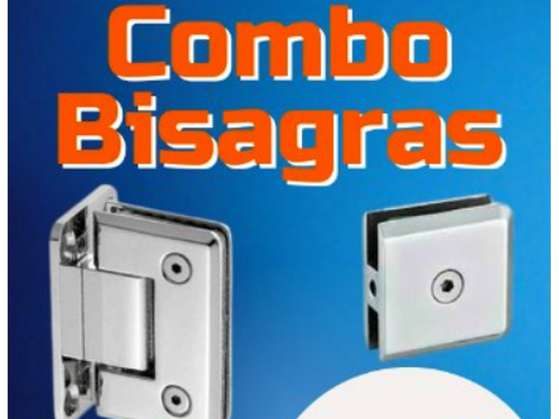 Bisagra de baño Ecuador Chapeta Vidrios