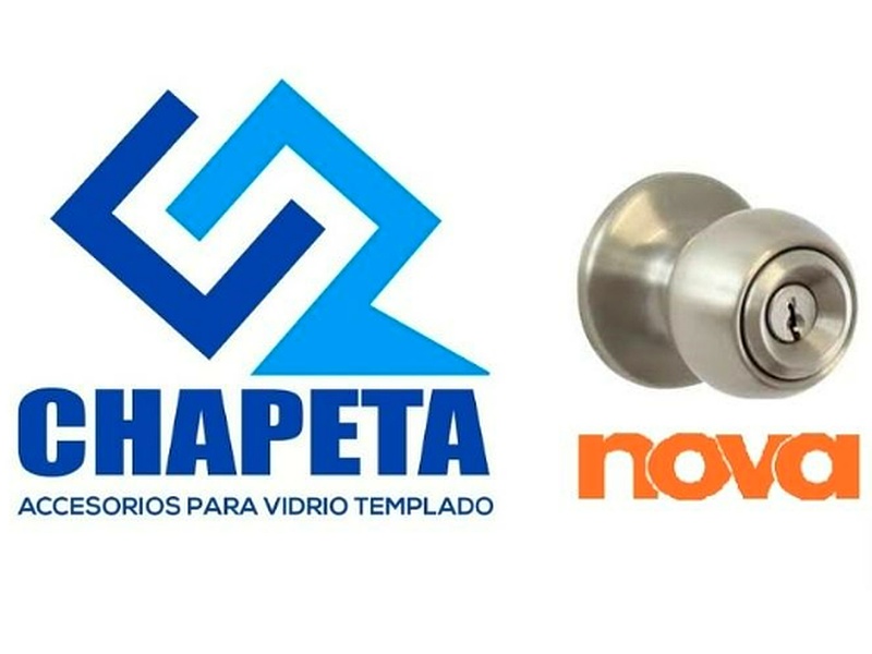Cerradura de pomo Ecuador Chapeta Vidrios