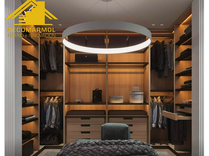 Walking closet Ecuador Decomarmol Diseño E Innovacion