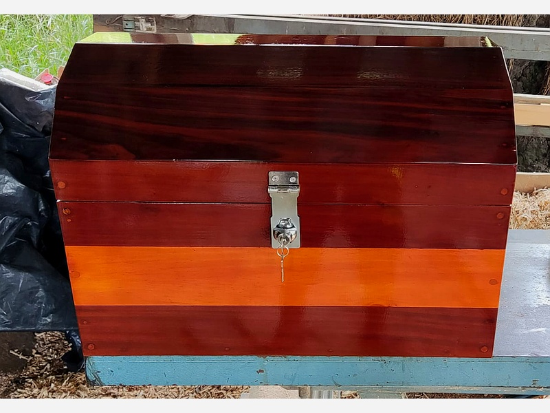 caja madera adorno ecuador