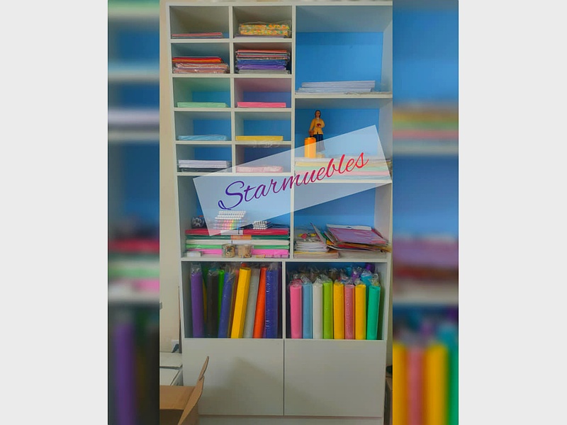 mueble libros blanco ecuador
