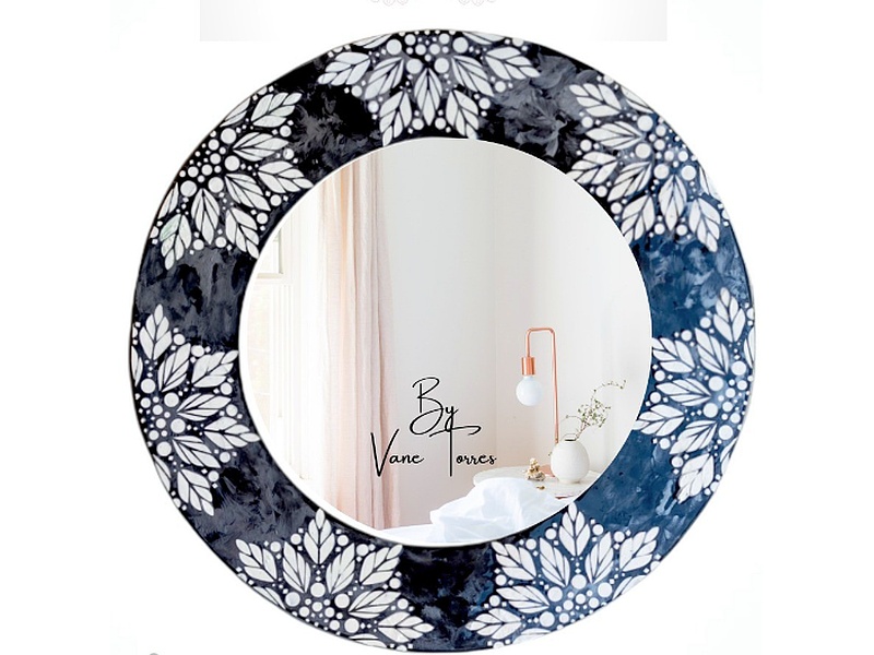 Espejos Decorativos Gris Azul Ecuador