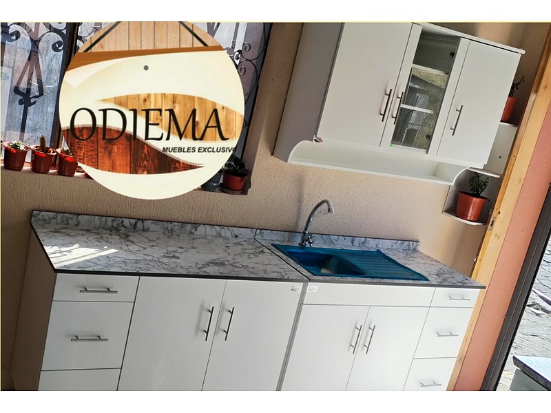 Mueble Cocina Meson Granito Quito