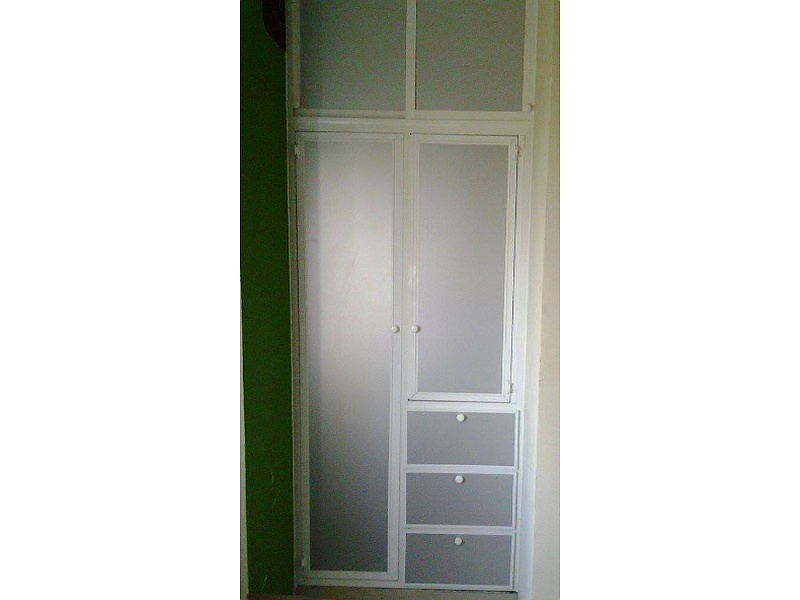 Closet en Acabado de Aluminio - Ecuador