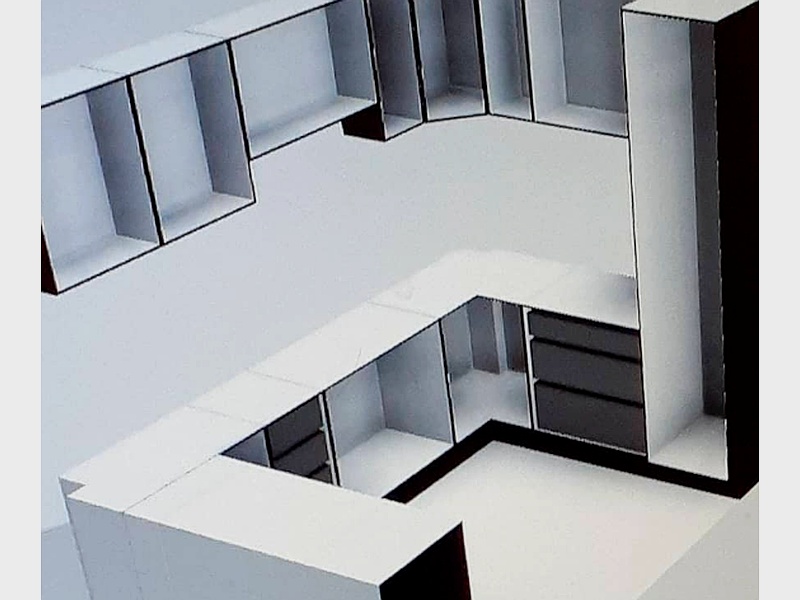 mueble blanco cocina  Ecuador