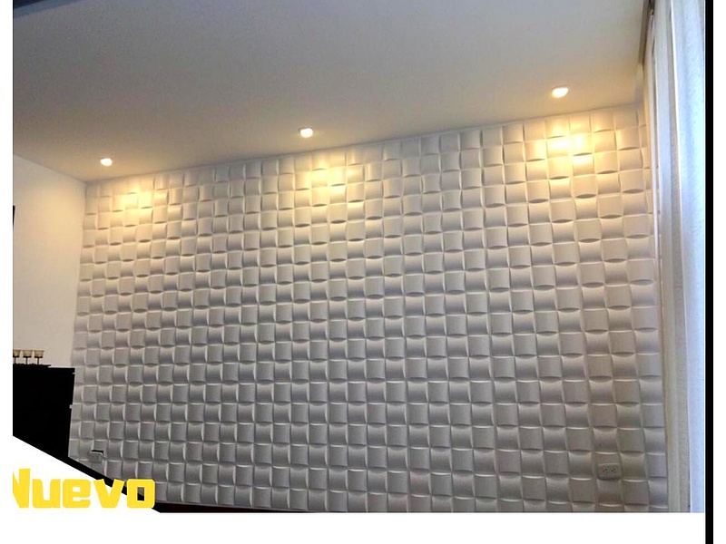 Pared 3D Blanca Elegante Ecuador