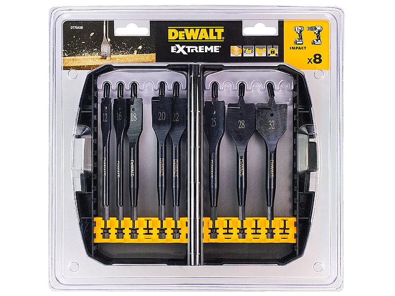 Set 8 Brocas Cuenca Dewalt