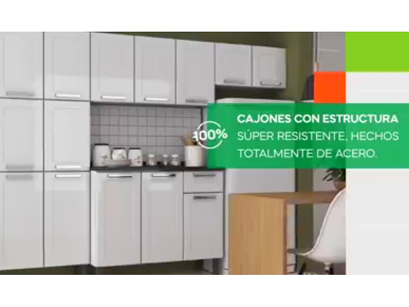 Estructura de cocina moderna Ecuador