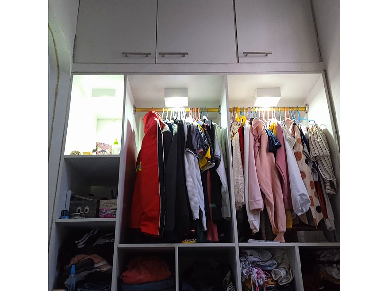 Closet espacioso y elegante Ecuador