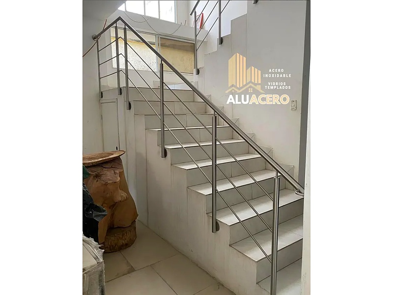 Pasamanos Acero Gradas Guayas