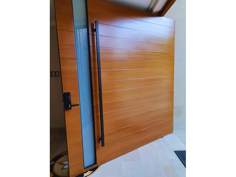 Puerta Madera Moderna Manabí