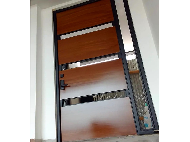 Puerta MDF Rejas Manta