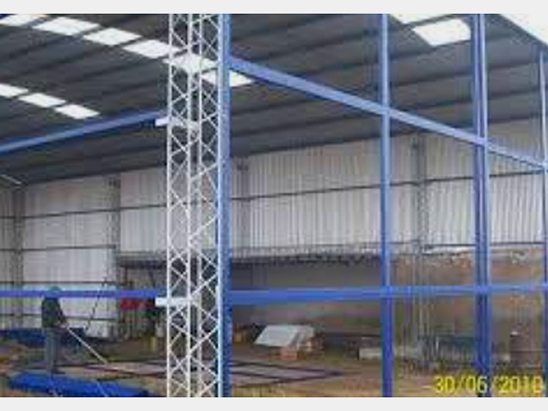 Estructura celeste aluminio ecuador
