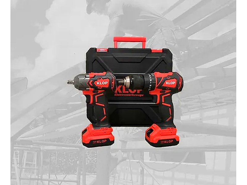 KIT Taladro y Llave Impacto 12V Ecuador